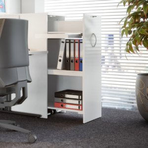 caisson mobile de travail haut blanc optimax evo BURONOMIC mobilier de bureau professionnel